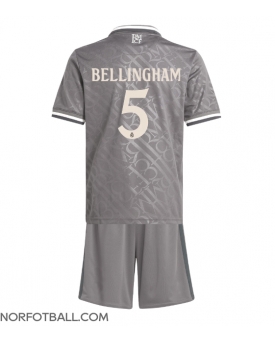 Billige Fotballdrakt Real Madrid Jude Bellingham #5 Replika Tredjedraktsett Barn 2024-25 Kortermet (med bukser)